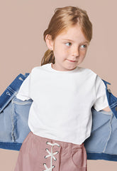 YAQEEN Girls White Shirt
